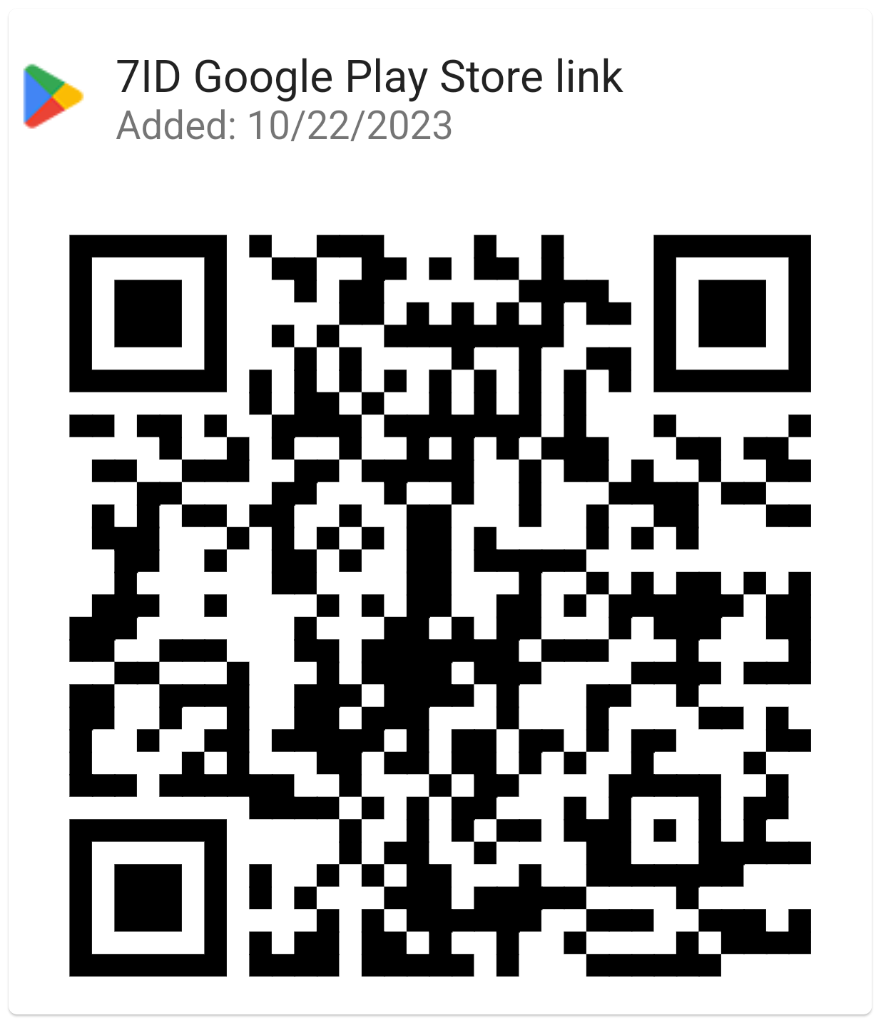 Tải xuống 7ID từ Google Play